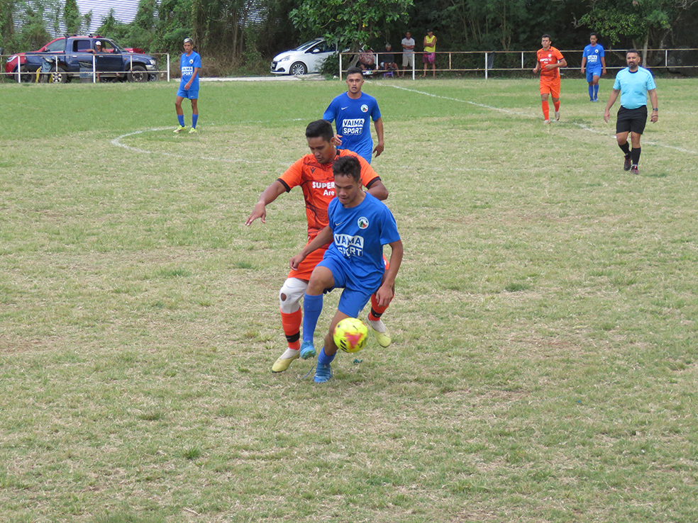 Football à Moorea - ​Un trio en tête du classement