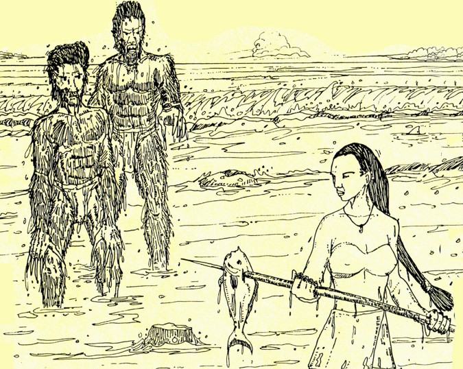 Mahina, Le bateau fantôme de Hao