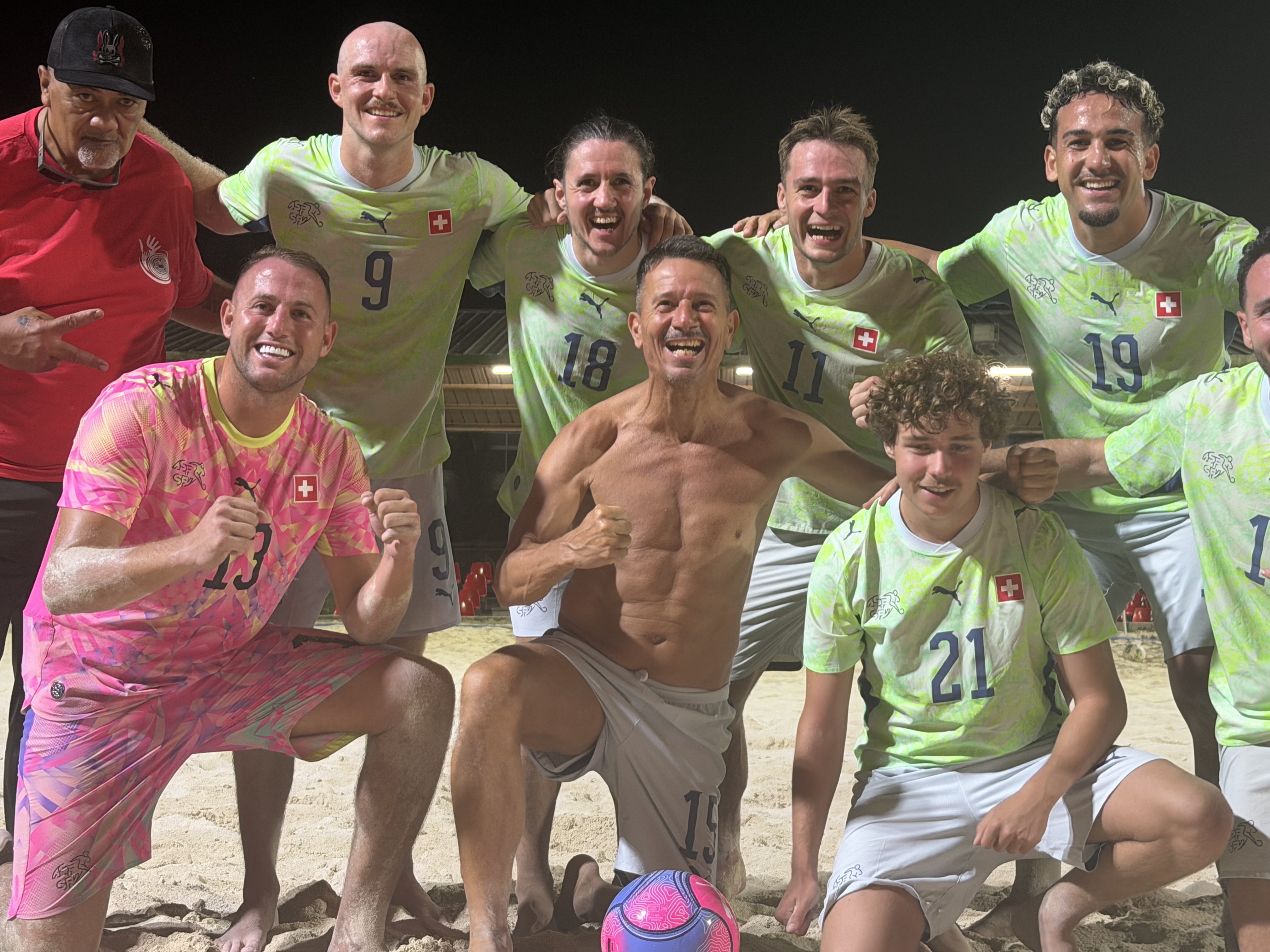 Beach soccer - Les Tiki Toa perdent la première manche contre la Suisse