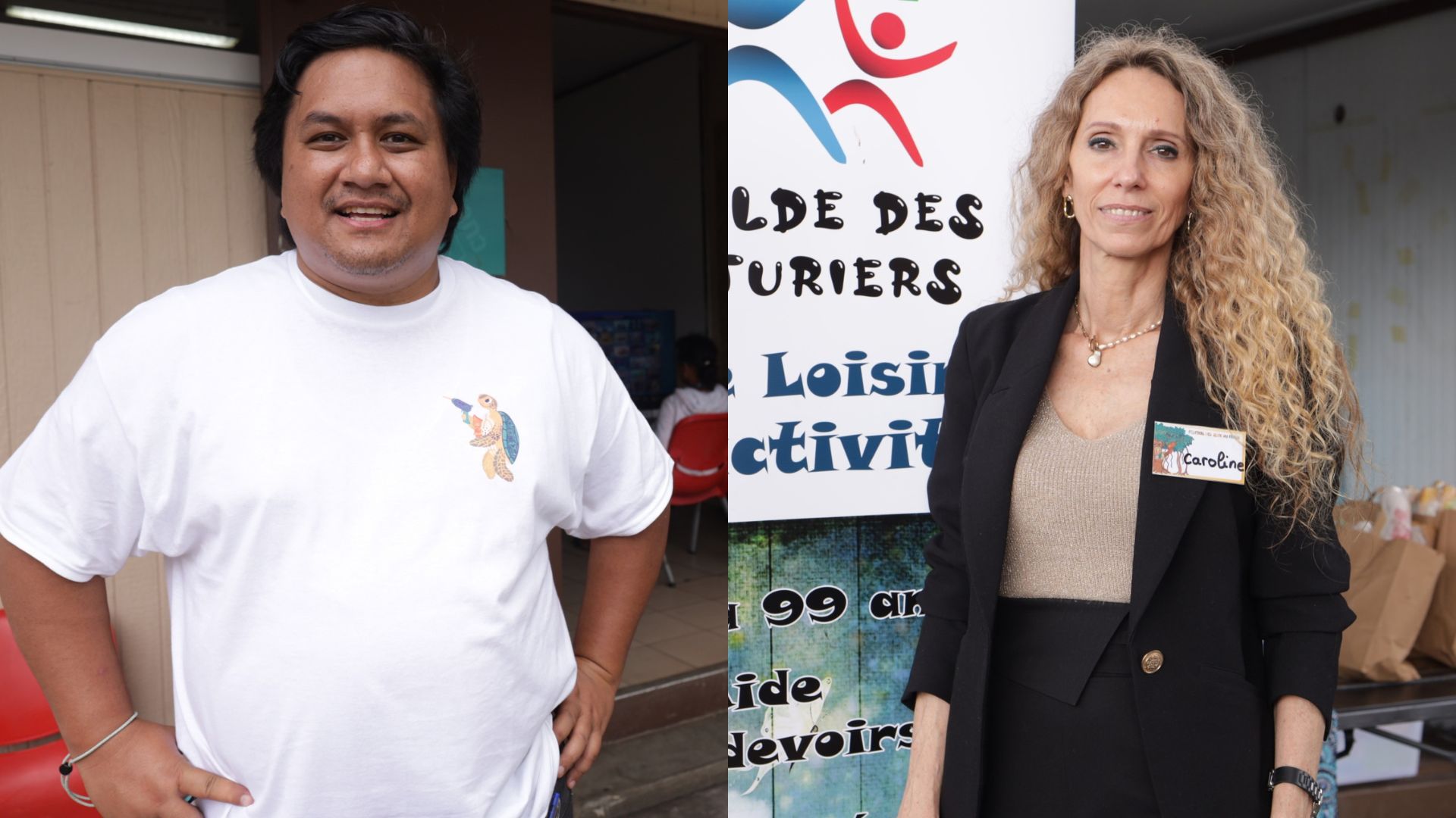 Les deux conférenciés de la table ronde de ce samedi 10 octobre. ©Violaine Broquet