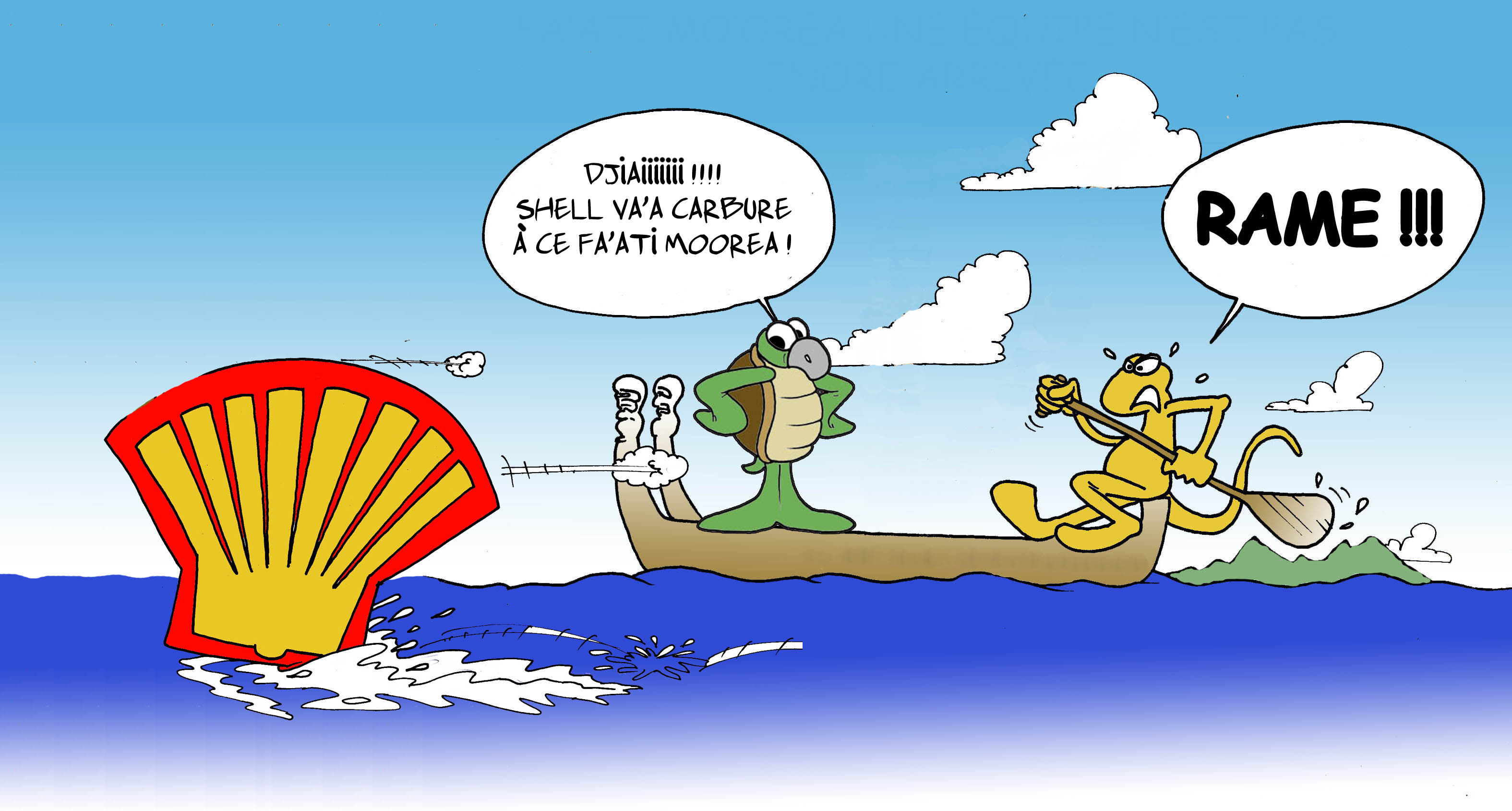 " Le Fa'ati Moorea" par Munoz