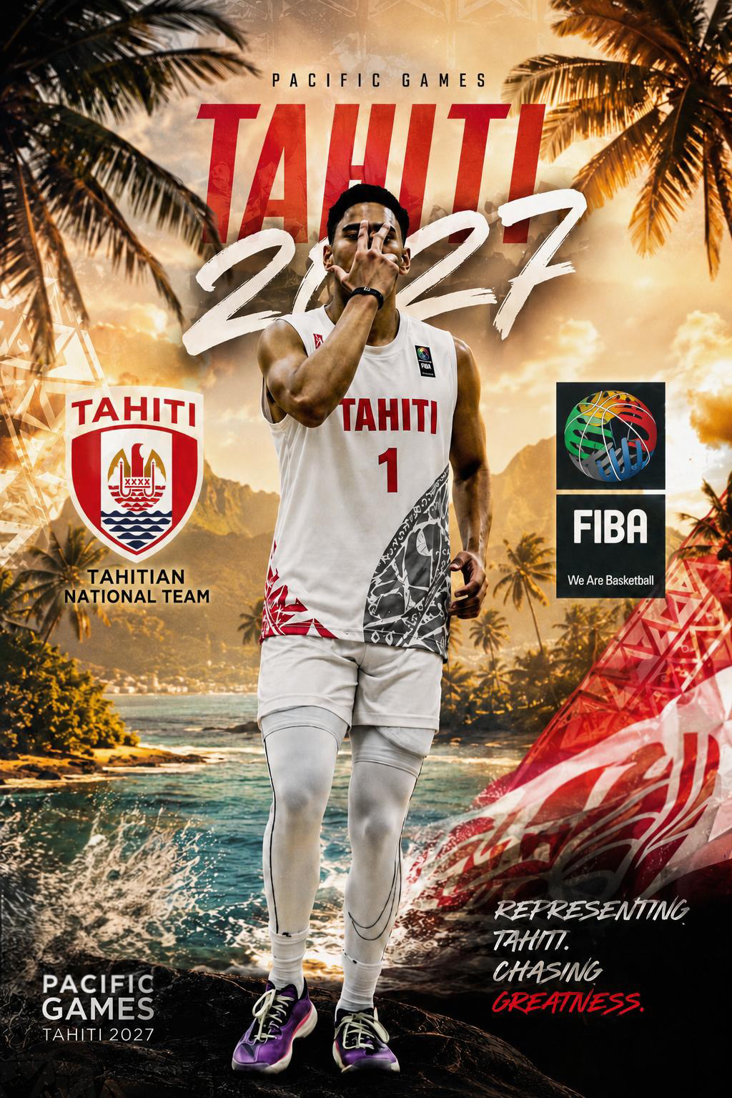 Rahiti Tinirauarii : “Je veux devenir le premier joueur tahitien en NBA”