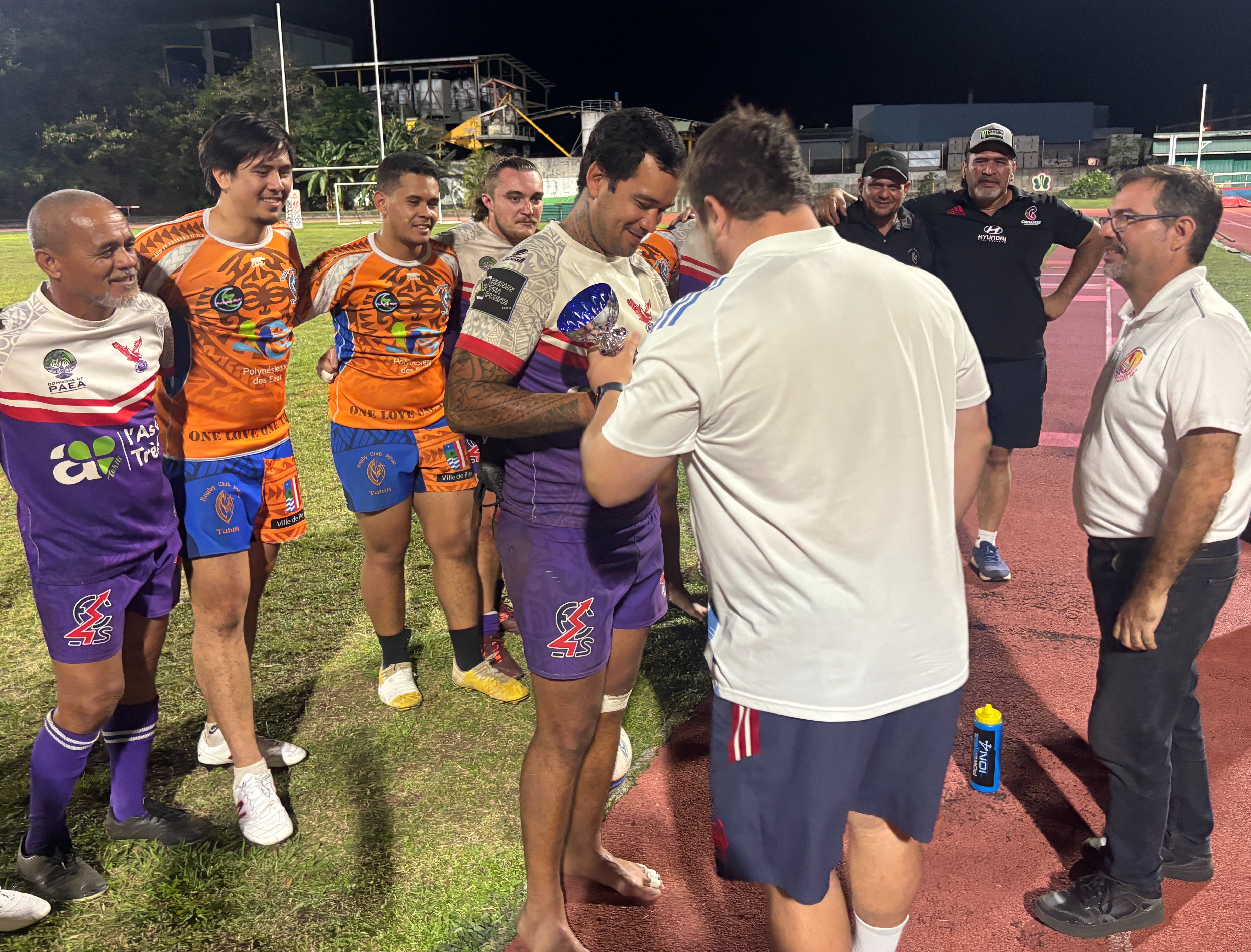 L’entente Paea-Pirae remporte le tournoi de rugby à 7