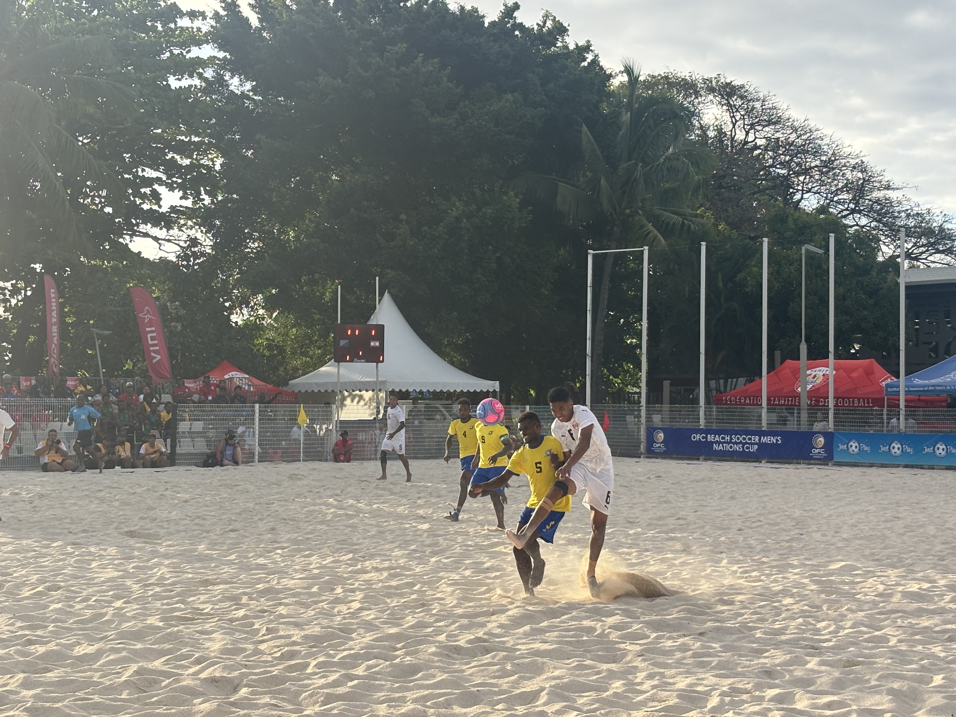 Beach soccer - Les Tiki Toa foncent vers la finale