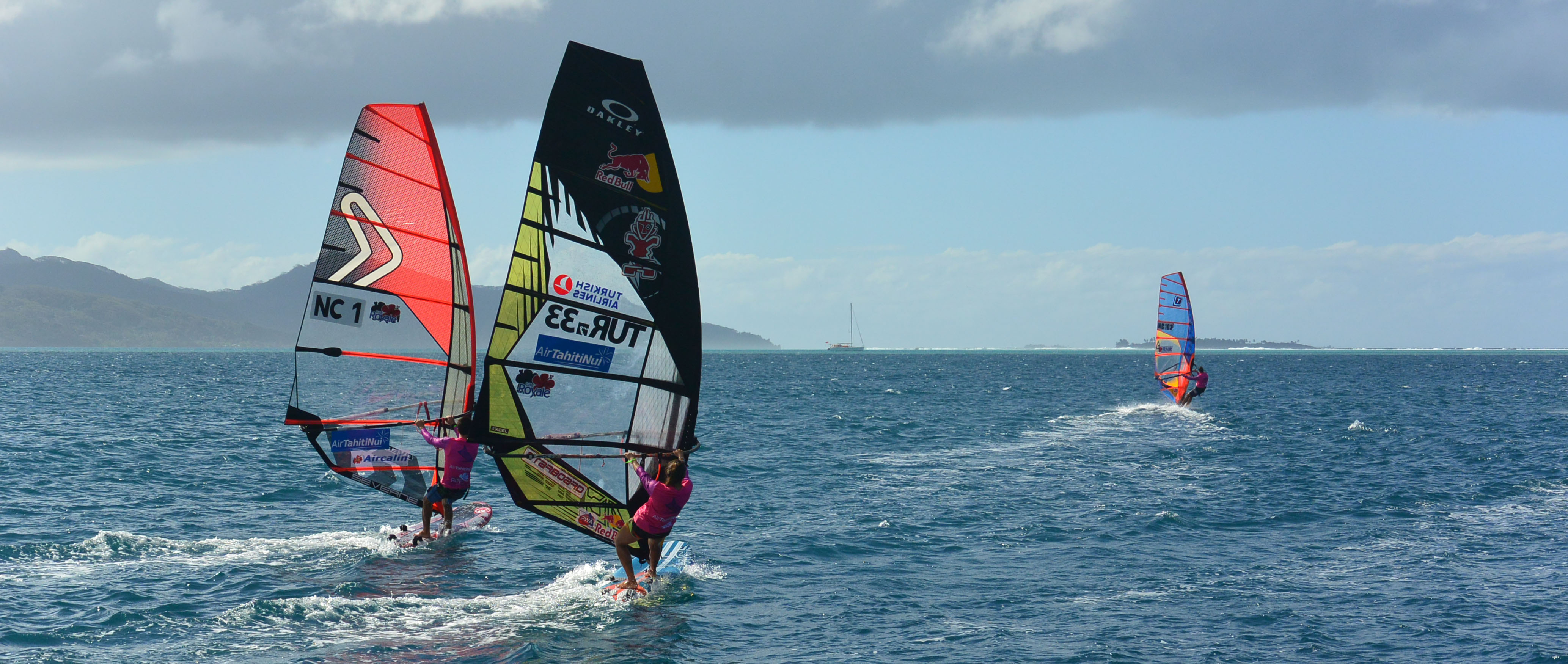 Windsurf: Conditions idéales pour la "Free ride cup" à Raiatea