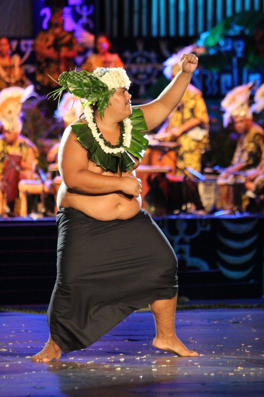 Le meilleur danseur de Ahutoru Nui a pris son courage à deux mains jeudi dernier.