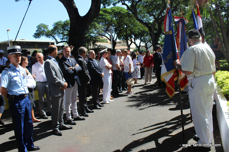 Les niçois de Tahiti se recueillent en mémoire des victimes des attentats