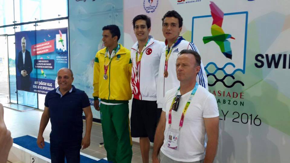 Natation : Nicolas Vermorel décroche une médaille de bronze aux Jeux Olympiques du Sport Scolaire