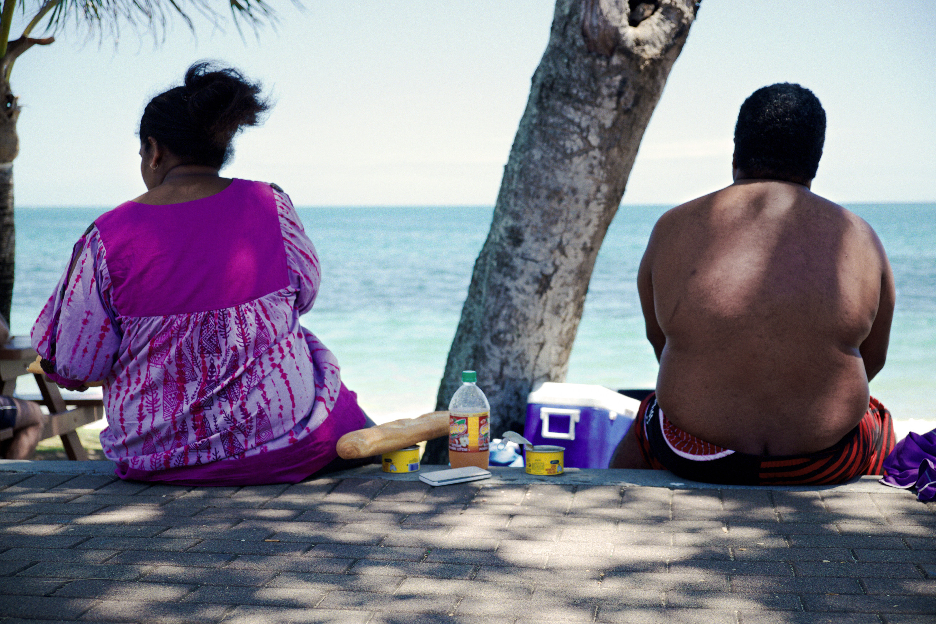 En Polynésie française, 70 % des adultes et 34 % des enfants de 7 à 9 ans sont en surpoids. Photo : AFP illustration