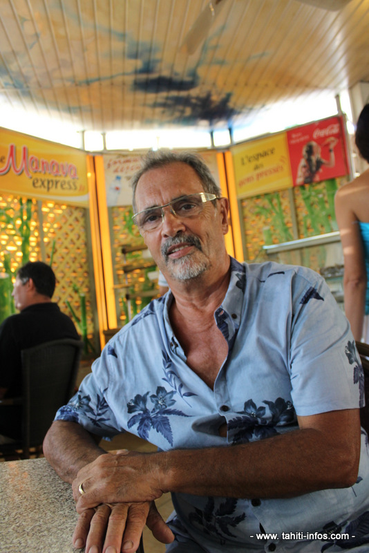 Christian, patron du Manava Café.