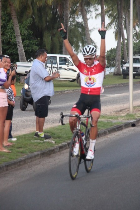 Cyclisme : Raimana Mataoa, « Aito » du Tour Hava’i 2016