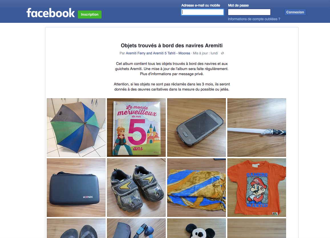 Clés, vini, kite surf… cherchent leur(s) propriétaire(s)