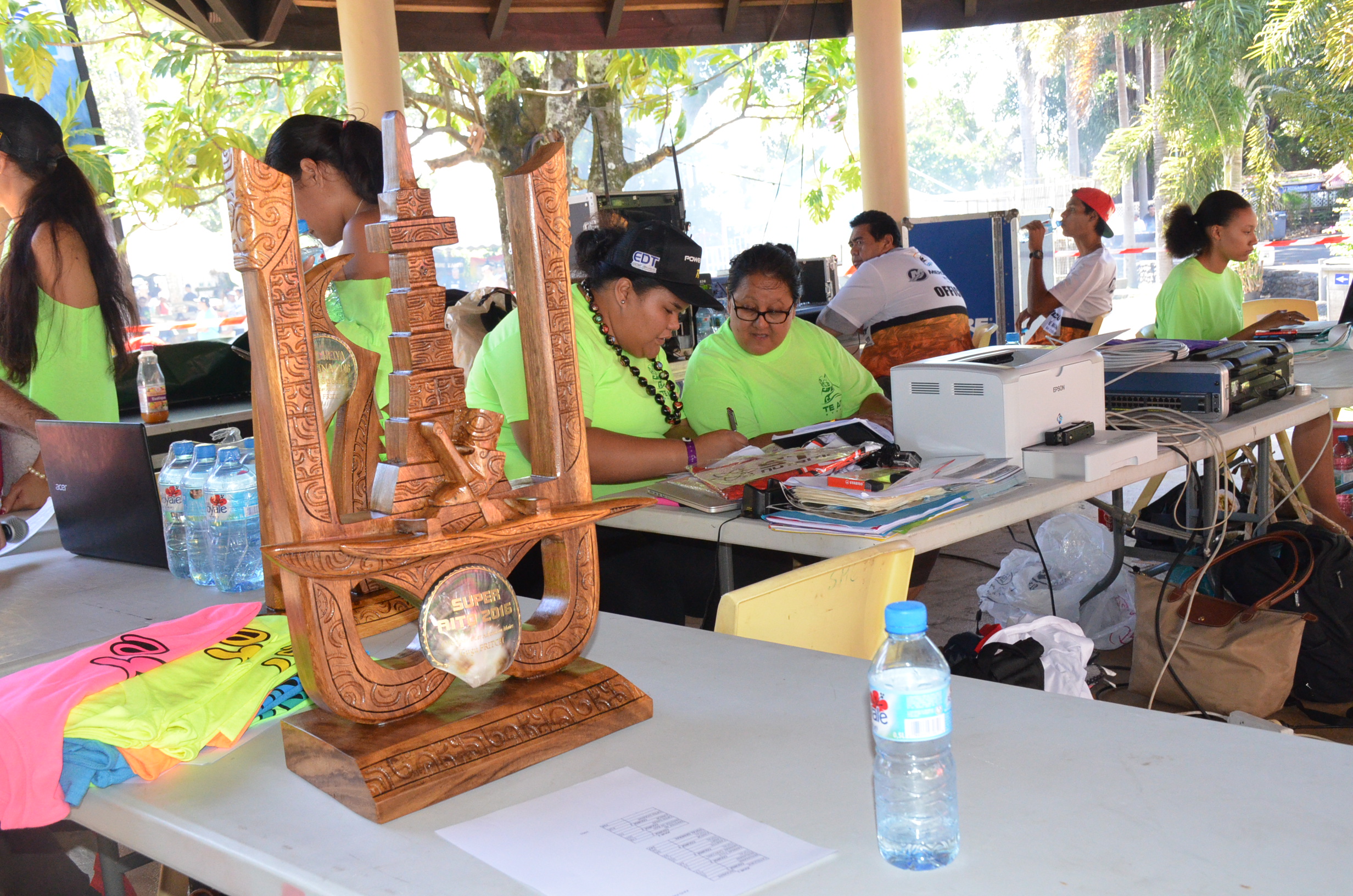 Voici le trophée convoité du Super Aito 2016. Les 100 premiers rameurs du Ta Aito 2016 ont été sélectionnées directement pour le Super Aito !