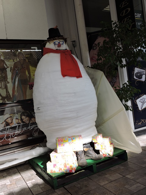 Le bonhomme de neige Olaf est installé au centre Vaima ! 