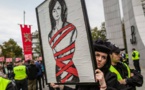Pologne: manifestation en noir contre l'interdiction totale de l'avortement