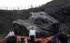 Une pierre de jade de 174 tonnes découverte en Birmanie