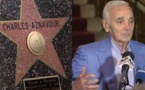 Aznavour reçoit une étoile d'honneur de la communauté arménienne à Hollywood