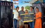 Manola et Charles s'envolent pour Los Angeles avec Hine et Air Tahiti Nui