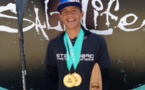 Tuki Tissot, 17 ans, se fait remarquer aux Pacific Paddle Game en Californie