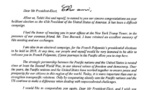 Gaston Flosse félicite Donald Trump au nom de Tahiti Nui