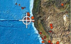 Séisme de magnitude 6,5 au large des côtes nord de la Californie