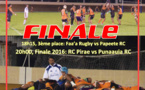 Rugby – Championnat 2016 : Une finale Pirae-Punaauia à ne pas rater