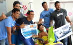 EDT emmène des champions au chevet des enfants malades