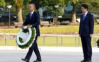 Départ du Premier ministre japonais Abe pour Pearl Harbor