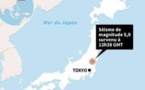 Japon: fort séisme au nord-est de Tokyo, pas de risque de tsunami