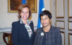 Cofinancement Etat-Pays : Nicole Sanquer présente deux projets à Ericka Bareigts