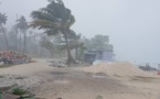 Le Nord des Tuamotu frappé par des vents forts et des pluies torrentielles