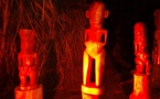 Les fascinants tiki ont illuminé la Pointe Nu'uroa comme par magie…
