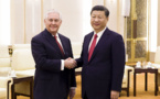 Xi Jinping et Tillerson prêts à travailler à un rapprochement Chine-USA