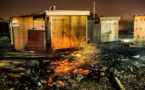 France: le camp de migrants de Grande-Synthe réduit en cendres par un incendie