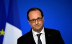 France/présidentielle: Hollande adoube Macron à Bruxelles pour faire barrage à Marine Le Pen