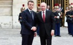 Macron reçoit Poutine à Versailles pour un dialogue "sans concession"