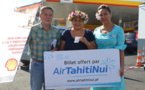 Jeu Shell / Pacific : Natacha Maamaatuaiahutapu repart avec les deux premiers billets d'avion
