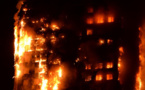 GB: un incendie spectaculaire ravage une tour d'habitation à Londres