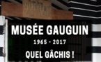 À la Une de Tahiti Pacifique, vendredi, la fermeture du musée Gauguin