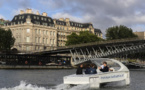 "Zéro bruit, zéro vague et zéro émission": un Sea Bubbles a "volé" sur la Seine