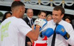JO-2024: "quand je participe, je préfère toujours gagner", affirme Macron en soutien de Paris