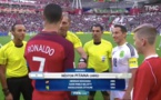 Football – Arbitrage : L’arbitre tahitien Kader Zitouni aux côtés de Cristiano Ronaldo