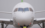 Elle jette une pièce dans le réacteur d'un avion pour attirer la chance