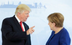 Arrivée de Donald Trump à Hambourg pour un G20 sous tension
