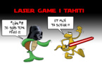" Laser game i Tahiti " par Munoz