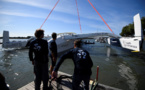 Le "magnifique" bateau Maxi Edmond de Rothschild a pris son premier envol