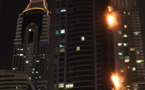 La Torch Tower à Dubaï endommagée par un incendie