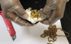 Sri Lanka: le passager avait un kilo d'or dans le rectum