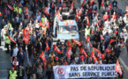 Plusieurs dizaines de milliers de fonctionnaires dans la rue contre les "attaques" du gouvernement