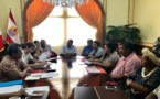 Fakarava : Le tavana fait le point sur les projets à venir avec le Président Edouard Fritch